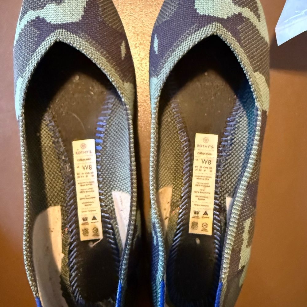 Rothy's Camouflage Pattern Flats